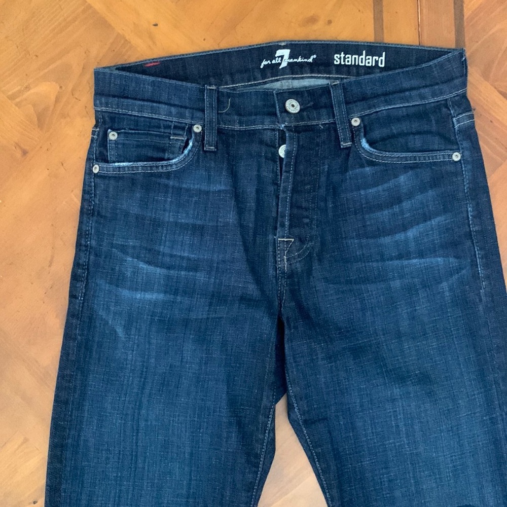 Airweft Denim The Straight in Commotion, 7 For All Mankind, Mens Size 29
